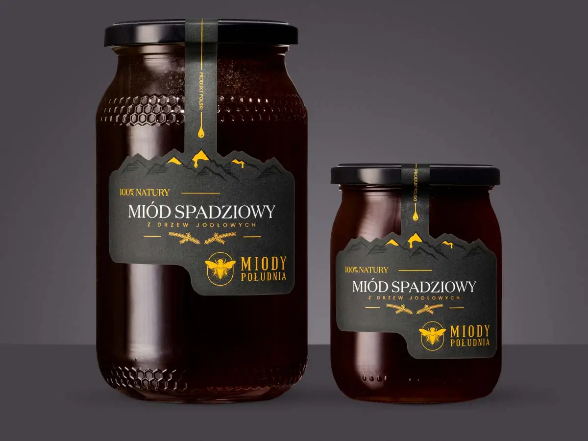 Miód spadziowy z drzew jodłowych