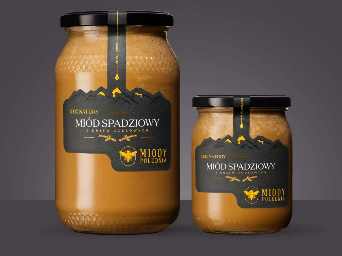 Miód spadziowy z drzew jodłowych